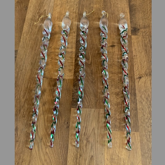 70’s Christmas Icicles 18” - Picture 1 of 10